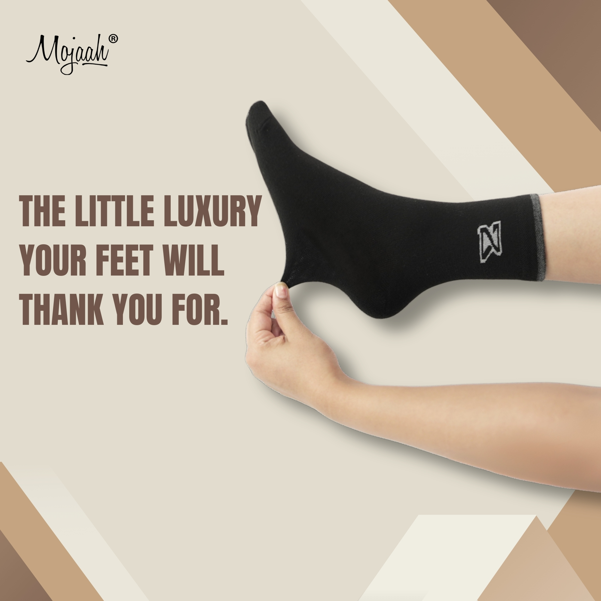 Fine Ankle ( Design 2 ) Socks - ( Pack of 5 ) - Image 3