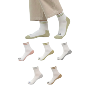 Mojaah Essentials Unisex Fine Cotton Pastel Ankle Socks (Pack of 5, Multicolor) | Sweat Absorbent & Moisture Wicking | Ultra Soft, Breathable, Stretchable