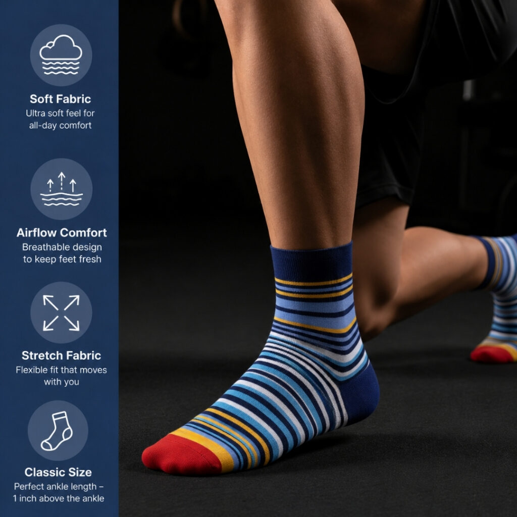 Best Quality Black & White Socks for Men & Women in Delhi, India