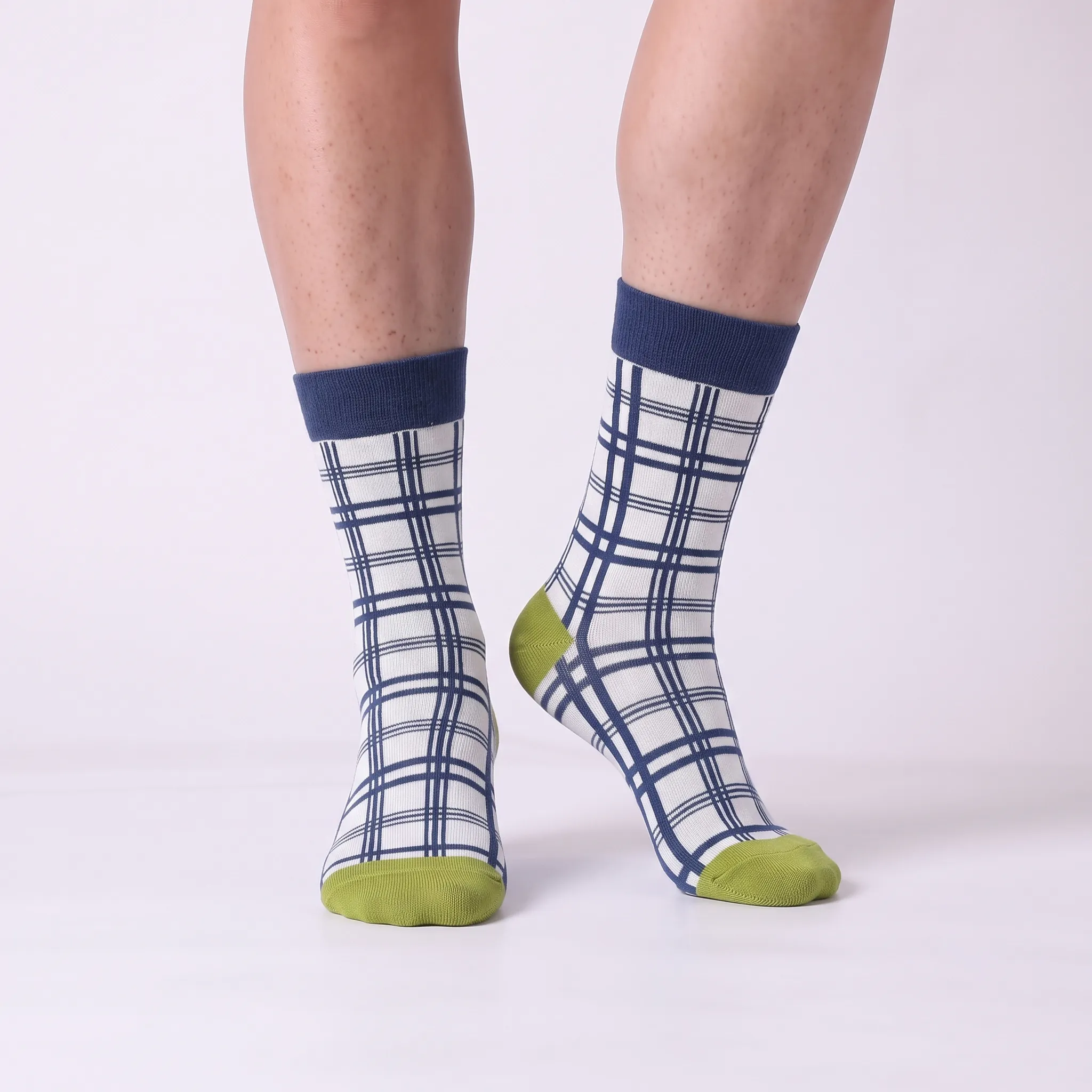 1 OXFORD GRID EDITION (Luxury Pure-Combed Cotton) (Pack of 1) - Image 1